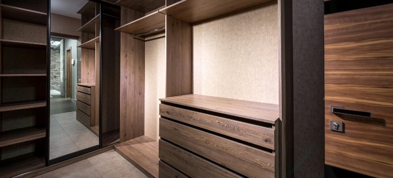 a spaceous bedroom